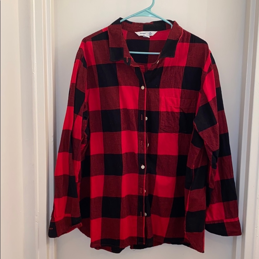 Old navy flannel button down